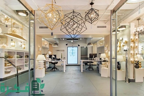 ديكورات أسقف محلات تجارية جديدة وعصرية