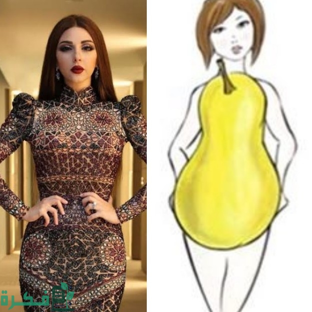 الفرق بين جسم الكمثرى والساعة الرملية الفرق بين جسم الكمثرى والساعة الرملية