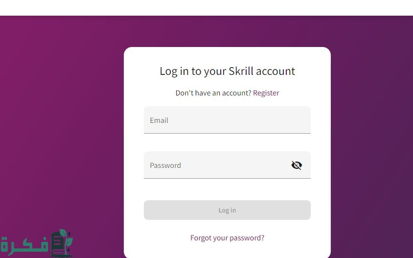 شحن حساب Skrill بفيزا أو ماستر كارد
