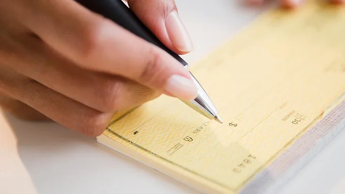 شيك الضمان في القانون السعودي