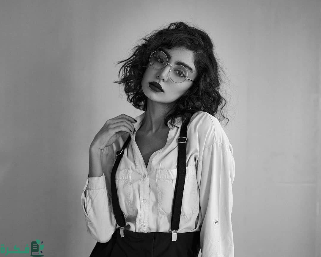 أفتارات بنات فخمة أبيض وأسود