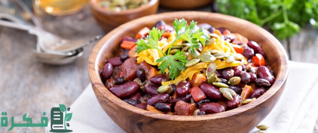 الفاصوليا الحمراء لتكبير الأرداف