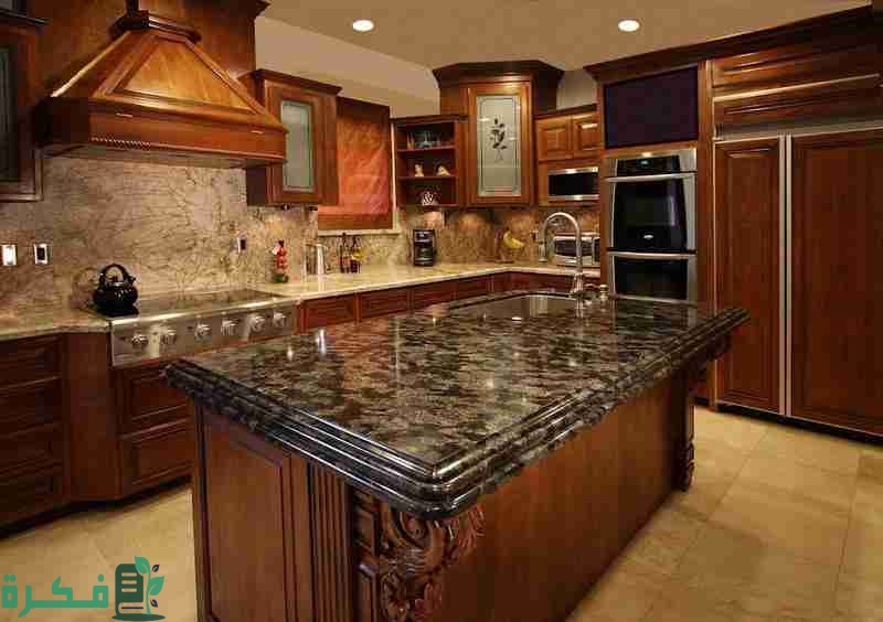 ألوان الرخام الطبيعي للمطابخ والأرضيات