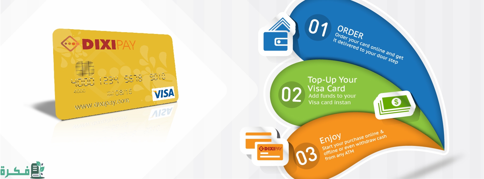 طريقة تفعيل بطاقة DIXIPAY ديكسي باي