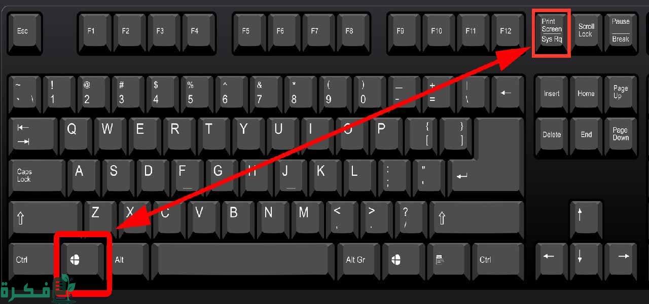 كيفية عمل سكرين شوت من الكمبيوتر