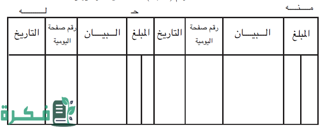 شروط التسجيل في دفتر اليومية