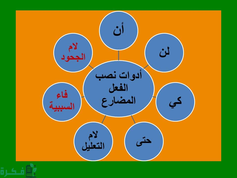 أمثلة على الفعل المضارع