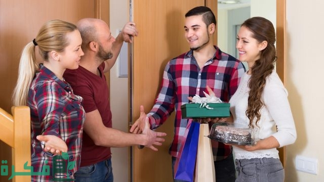 تعبير عن إكرام الضيف