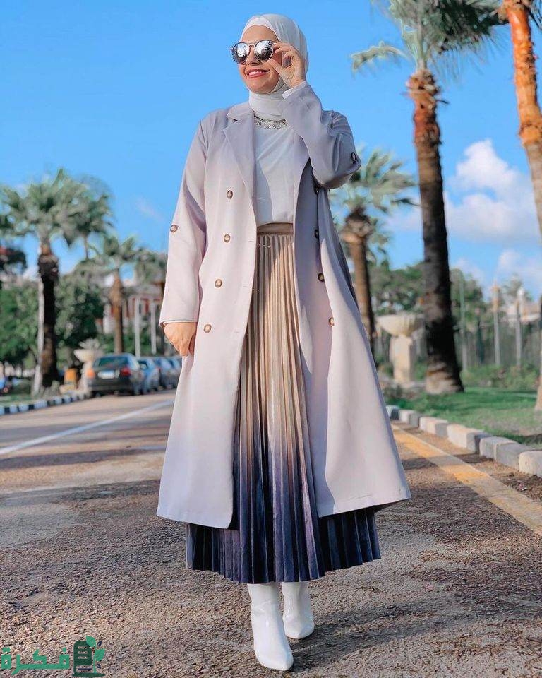 موضة شتاء للمحجبات في مصر 2023