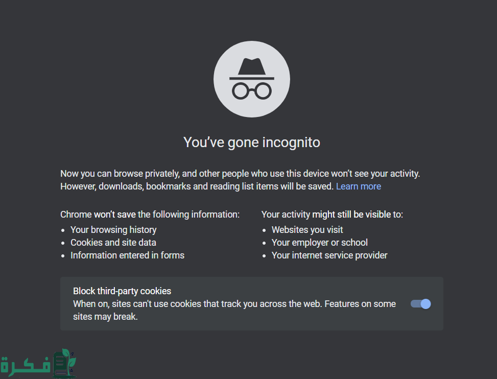 معرفة سجل التصفح الخفي على الهاتف