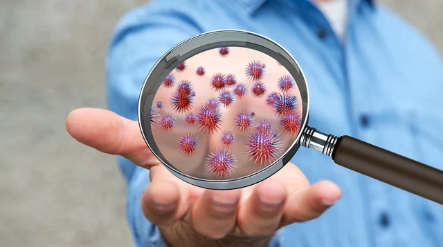 بحث عن الجراثيم