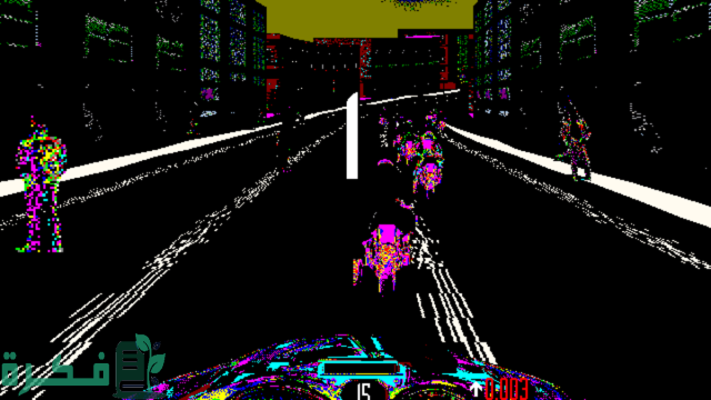 طريقة حل مشكلة الألوان في لعبة Road Rash