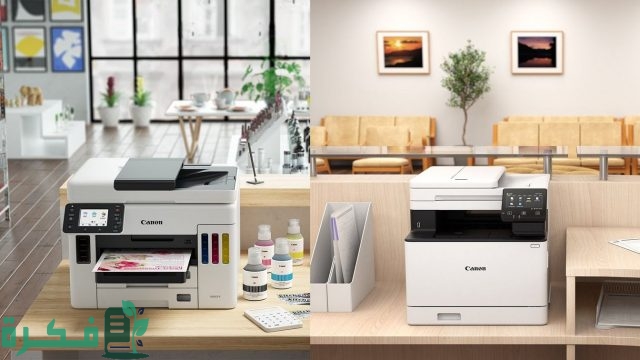 مبدأ عمل الطابعة