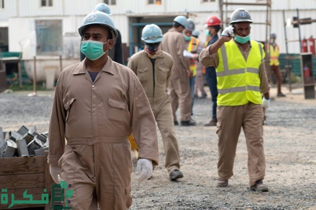 رواتب العمال المصريين في السعودية