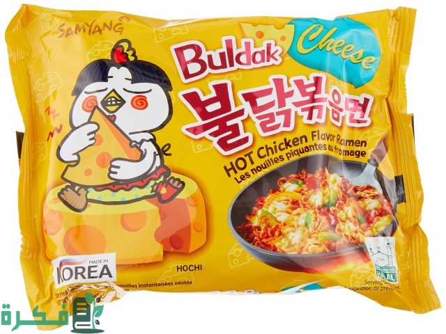 انواع الرامن الكوري الحلال