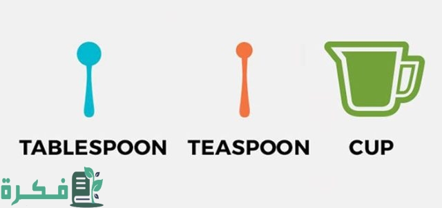تحويل المقادير من الجرام الى ملعقة