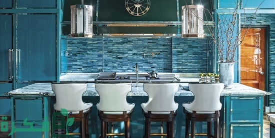 ديكورات للجدار الخلفي للمطبخ