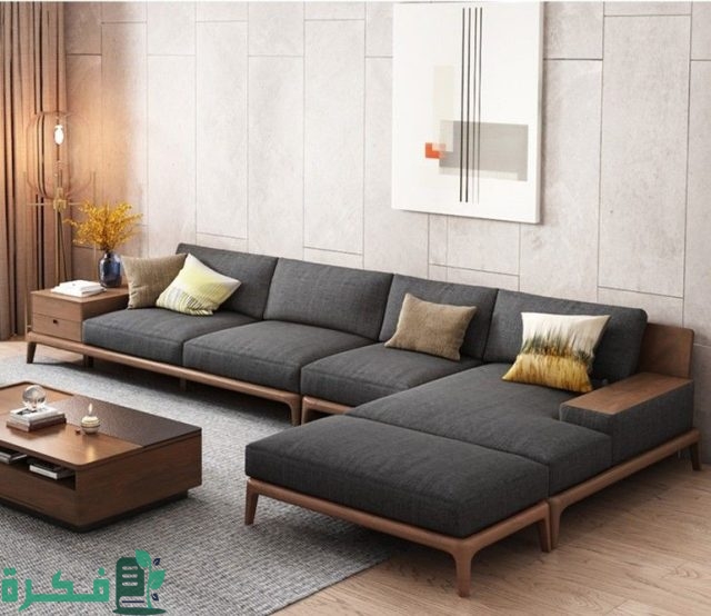 صور ديكورات كنب حرف ال L
