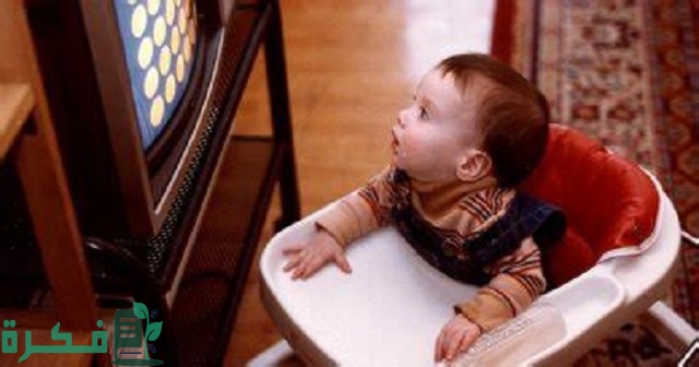 التليفزيون لعمر ثلاث شهور