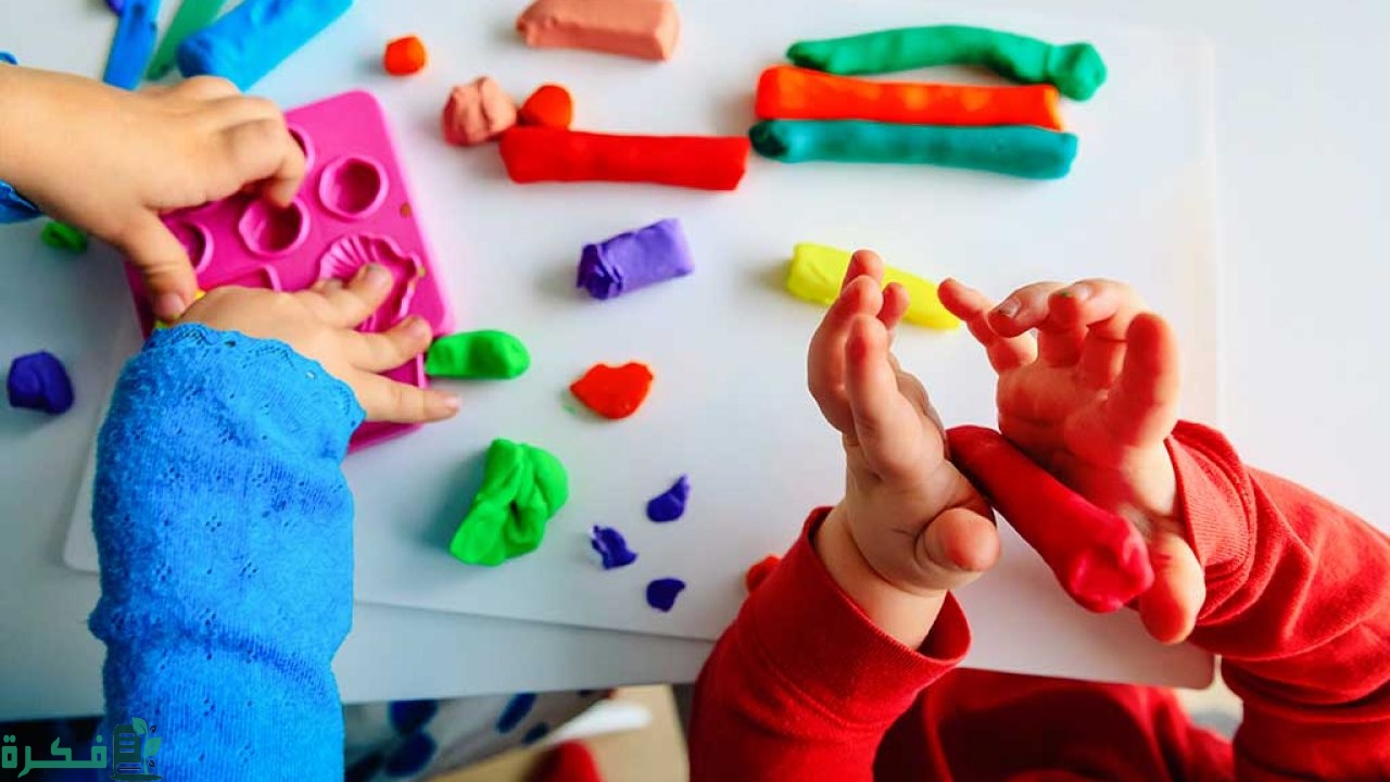 طريقة عمل الصلصال المطاطي