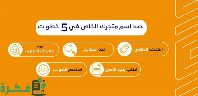 كيف تجيب فكرة اسم متجر