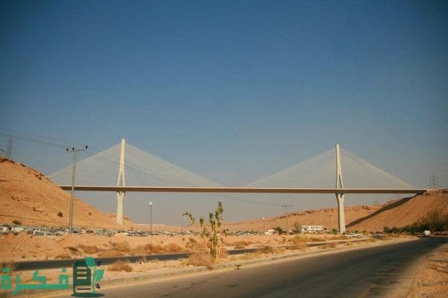 معلومات عن الجسر المعلق بالرياض