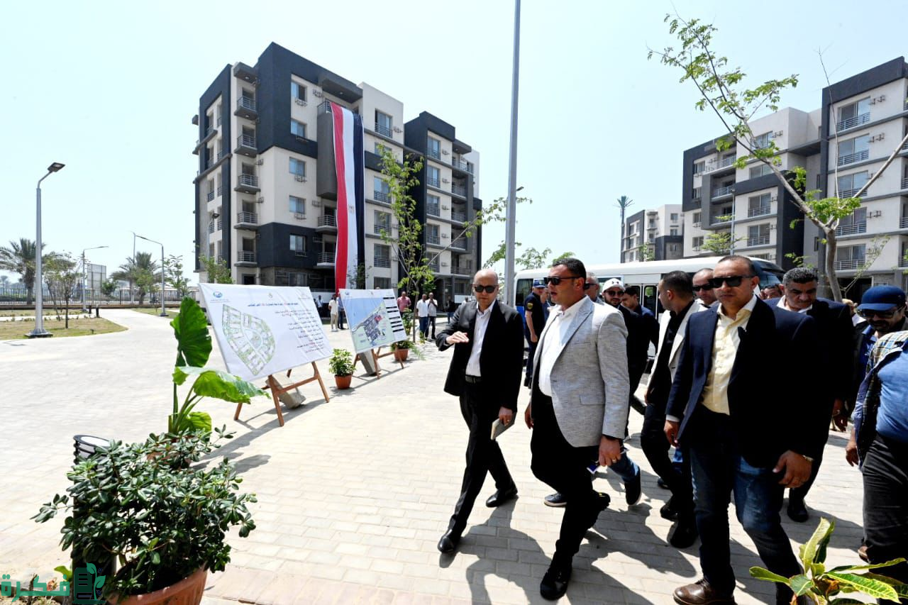 «الشربيني» يتفقد اللمسات الأخيرة لإنهاء 672 وحدة بمشروع «جنة» للإسكان بمدينة دمياط الجديدة