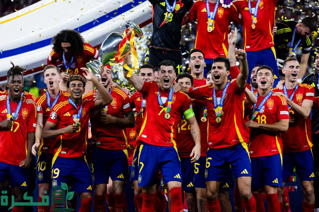 إسبانيا تتوج بلقب أمم أوروبا للمرة الرابعة بتاريخها