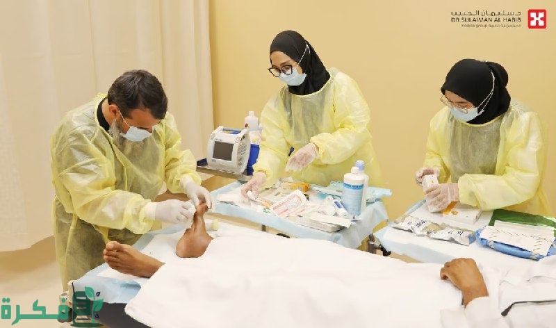 مركز علاج القدم السكرية بمستشفى الدكتور سليمان الحبيب بالقصيم ينقذ "3" مراجعين من البتر