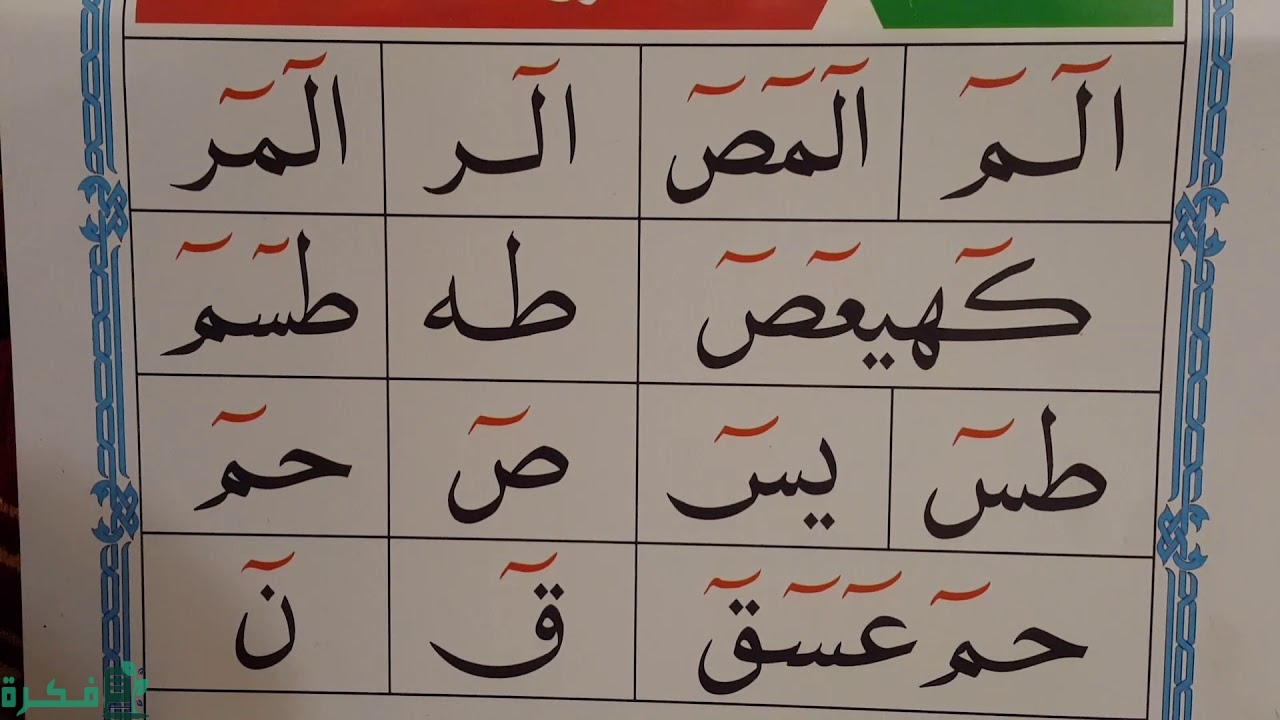 ما هي حروف الاخفاء في القران وعددها