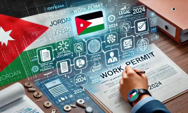 خطوات الحصول على تصريح العمل الأردني والرسوم المطلوبة