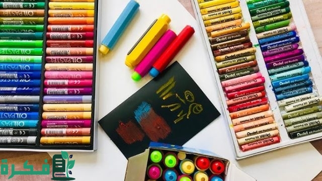 مميزات الوان الباستيل الشمعية