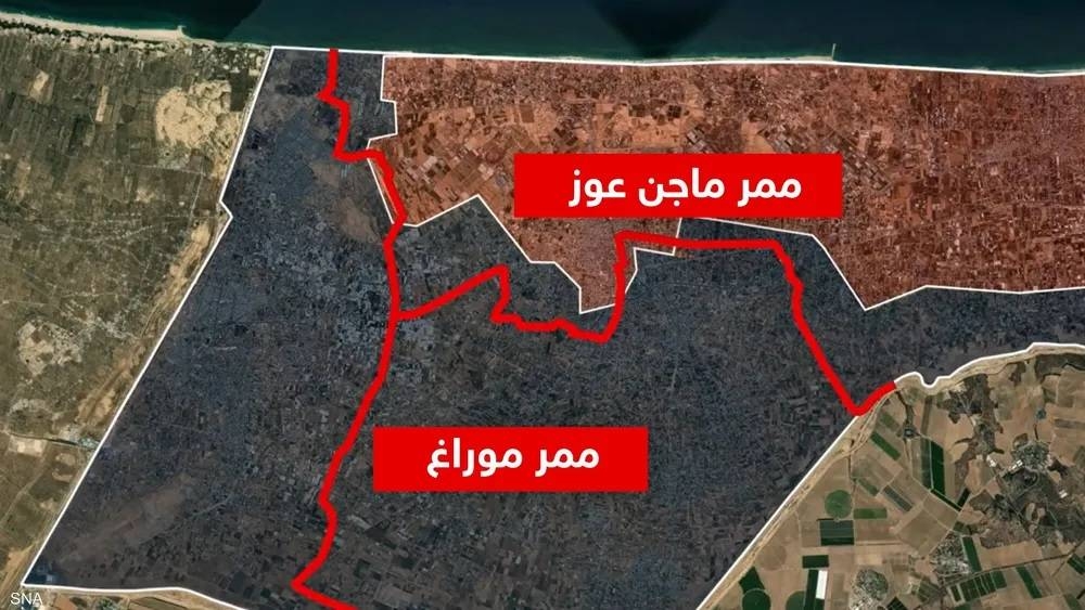 ممر إسرائيلي يقطع خان يونس ويغير معالم المنطقة